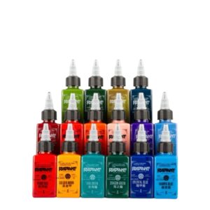 RADIANT TATTOO INK COLORS 2 OZ