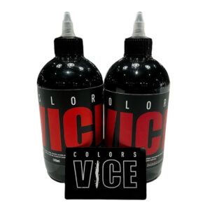 VICIOUS BLACK TATTOO INK COLOR 8.5 OZ