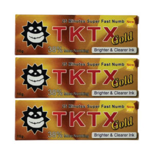 TKTX Numbing Cream 38% GOLD 3 PCS