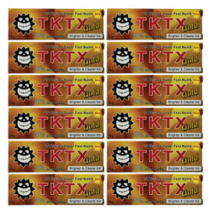 TKTX Numbing Cream 38% GOLD 12 PCS