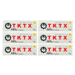 TKTX Numbing Cream 39% WHITE 6 PCS
