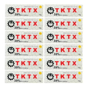 TKTX Numbing Cream 39% WHITE 12 PCS