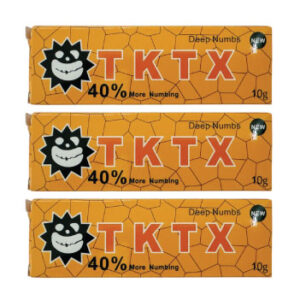 TKTX Numbing Cream 40% ORANGE 3 PCS